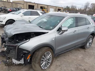 2025 Cadillac XT4 AWD Premium Luxury with VIN 1GYFZDR41SF131347, listed as a IAAI auction lot 42082199 with 9,416 mi miles and . Bid and sale history available at carsss.com. Image 19.