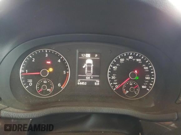 2015 Volkswagen Passat SEL Premium with VIN 1VWCV7A38FC073671, listed as a Copart auction lot 66022775 with 64,452 mi miles and Salvage title. Bid and sale history available at DreamBid. Image 9.