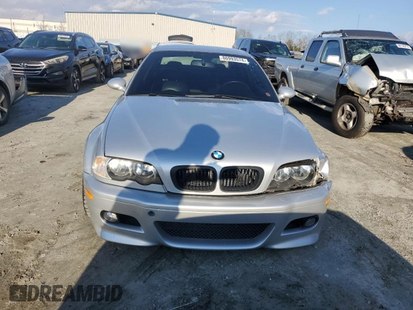 2002 BMW 3 Series M3 with VIN WBSBL93422JR15716, listed as a Copart auction lot 86993574 with 156,485 mi miles and Salvage Title. Bid and sale history available at DreamBid. Image 5.