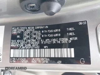 2023 Lexus GX 460 Premium with VIN JTJAM7BX5P5374450, listed as a IAAI auction lot 41918896 with 12,673 mi miles and . Bid and sale history available at DreamBid. Image 9.
