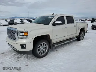 2014 GMC Sierra 1500 Denali with VIN 3GTU2WEJ6EG455647, listed as a Copart auction lot 41509395 with 128,883 mi miles and Salvage Title. Bid and sale history available at carsss.com. Image 1.
