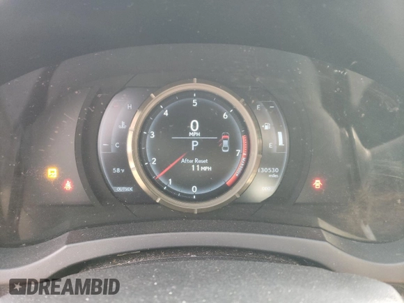 2014 Lexus IS 350 with VIN JTHCE1D20E5005241, listed as a Copart auction lot 82803404 with 130,530 mi miles and Salvage title. Bid and sale history available at DreamBid. Image 9.