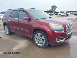 2015 GMC Acadia Denali z VIN 1GKKRTKD3FJ375341, wystawiony jako IAAI lot #42252259 z przebiegiem 117 364 mil mil oraz . Historia ofert i sprzedaży dostępna na DreamBid. Obrazek 1.
