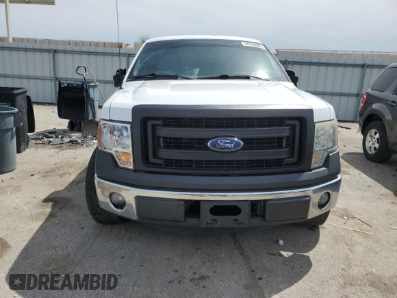 2014 Ford F-150 XL with VIN 1FTFX1CT1EKF80534, listed as a Copart auction lot 54909865 with 147,371 mi miles and Salvage title. Bid and sale history available at DreamBid. Image 5.