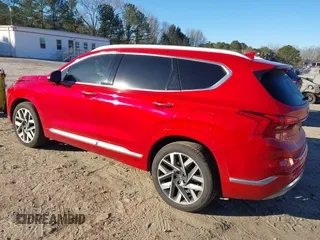 2022 Hyundai Santa Fe Calligraphy with VIN 5NMS54AL0NH454654, listed as a IAAI auction lot 41826372 with 63,314 mi miles. Bid and sale history available at carsss.com. Image 3.