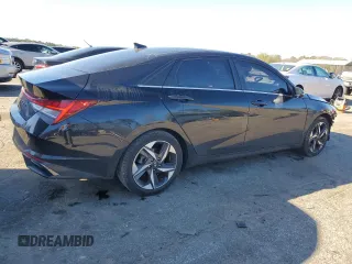 2021 Hyundai Elantra Limited with VIN 5NPLP4AG2MH030010, listed as a Copart auction lot 49038605 with 85,198 mi miles and Salvage Title. Bid and sale history available at DreamBid. Image 3.