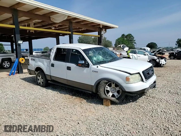2005 Ford F-150 XLT with VIN 1FTPW14535FA80553, listed as a Copart auction lot 59230285 with 242,408 mi miles and Salvage title. Bid and sale history available at DreamBid. Image 14.