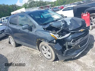 2021 Chevrolet Trax LT with VIN KL7CJLSB7MB325696, listed as a IAAI auction lot 42244114 with Not provided miles and . Bid and sale history available at DreamBid. Image 1.