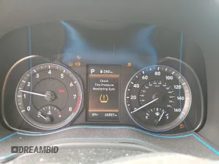 2021 Hyundai Kona SE z VIN KM8K1CAA7MU735048, wystawiony jako Copart lot #58576795 z przebiegiem 65 857 mil mil oraz Czysty tytuł • Clean title. Historia ofert i sprzedaży dostępna na DreamBid. Obrazek 9.