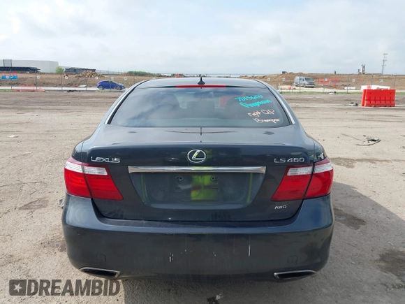 2009 Lexus LS 460 с VIN JTHCL46F095001574, выставлен на аукционе IAAI как лот 42115283 с пробегом 123 944 миль миль и . История ставок и продаж доступна на DreamBid. Изображение 16.