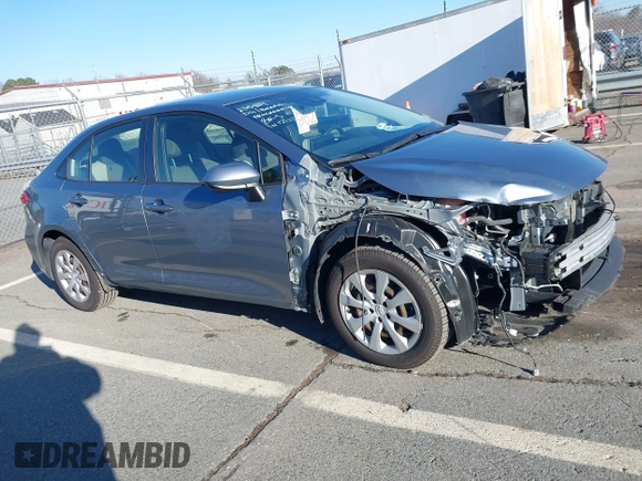 2021 Toyota Corolla LE with VIN JTDEPMAE2MJ179144, listed as a IAAI auction lot 41274664 with 50,051 mi miles and . Bid and sale history available at DreamBid. Image 1.