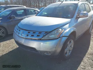 2003 Nissan Murano SL with VIN JN8AZ08WX3W225308, listed as a IAAI auction lot 41313008 with 999,999 mi miles. Bid and sale history available at carsss.com. Image 6.