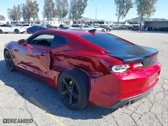 2019 Chevrolet Camaro 1LT with VIN 1G1FA1RXXK0117139, listed as a IAAI auction lot 41809598 with 24,286 mi miles. Bid and sale history available at carsss.com. Image 3.