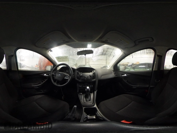 2015 Ford Focus SE with VIN 1FADP3F28FL357382, listed as a IAAI auction lot 41223441 with 47,682 mi miles. Bid and sale history available at carsss.com. Image 18.