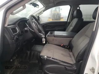 2017 Nissan Titan S with VIN 1N6AA1EJ9HN506253, listed as a Copart auction lot 85048914 with 256,158 mi miles and Salvage Title. Bid and sale history available at carsss.com. Image 7.