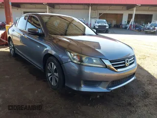 2013 Honda Accord LX z VIN 1HGCR2F33DA082646, wystawiony jako IAAI lot #42293084 z przebiegiem 107 373 mil mil oraz . Historia ofert i sprzedaży dostępna na DreamBid. Obrazek 1.