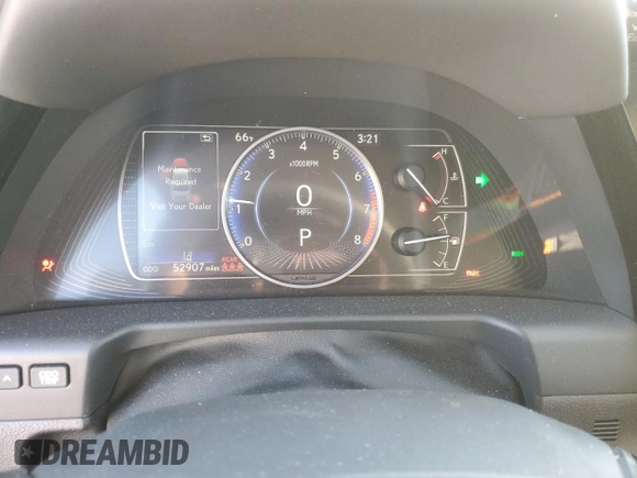 2022 Lexus ES 250 with VIN 58AD11D12NU009293, listed as a Copart auction lot 79694514 with 52,907 mi miles and Salvage title. Bid and sale history available at DreamBid. Image 9.