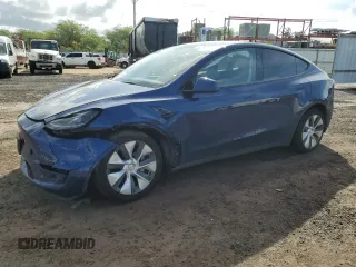 2023 Tesla Model Y Long Range z VIN 7SAYGDEE3PF909407, wystawiony jako Copart lot #54254025 z przebiegiem 67 913 mil mil oraz Szkoda całkowita • Salvage title. Historia ofert i sprzedaży dostępna na DreamBid. Obrazek 1.