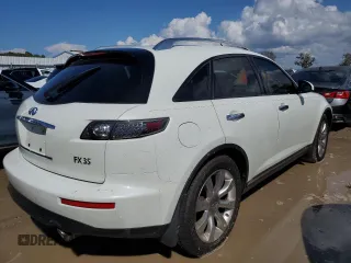 2008 Infiniti FX with VIN JNRAS08U28X102344, listed as a Copart auction lot 73819434 with Not Provided miles and Salvage Title. Bid and sale history available at carsss.com. Image 3.