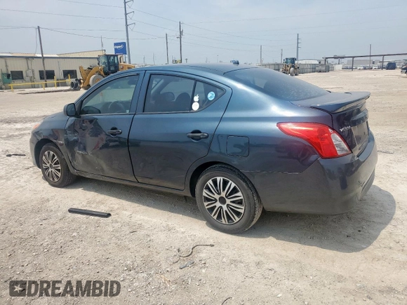 2015 Nissan Versa SV with VIN 3N1CN7AP2FL806259, listed as a Copart auction lot 54741745 with 145,982 mi miles and Salvage title. Bid and sale history available at DreamBid. Image 2.