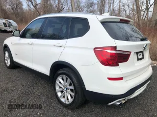 2017 BMW X3 xDrive28i with VIN 5UXWX9C54H0D97940, listed as a Copart auction lot 51627025 with 141,240 mi miles and Clean Title. Bid and sale history available at DreamBid. Image 2.