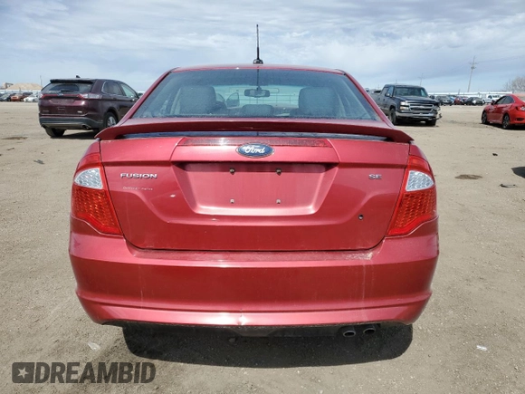 2011 Ford Fusion SE with VIN 3FAHP0HA1BR178522, listed as a Copart auction lot 50735985 with 196,052 mi miles and Salvage Title. Bid and sale history available at carsss.com. Image 6.