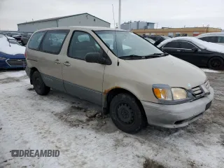 2001 Toyota Sienna CE with VIN 4T3ZF19C11U358813, listed as a Copart auction lot 45113485 with 189,763 mi miles and Clean Title. Bid and sale history available at carsss.com. Image 4.