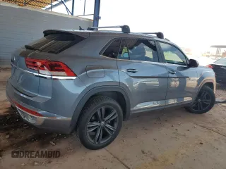 2020 Volkswagen Atlas SE with VIN 1V26E2CA9LC215891, listed as a Copart auction lot 60574035 with 93,744 mi miles and Salvage title. Bid and sale history available at DreamBid. Image 3.