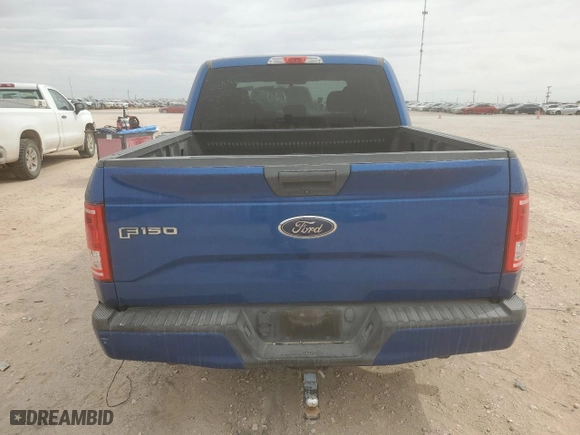 2017 Ford F-150 XL with VIN 1FTEW1CP8HKE10208, listed as a Copart auction lot 49130435 with 177,719 mi miles and Salvage Title. Bid and sale history available at carsss.com. Image 6.