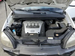 2005 Hyundai Tucson GLS with VIN KM8JN12D15U068721, listed as a Copart auction lot 80925064 with 105,854 mi miles and Clean Title. Bid and sale history available at carsss.com. Image 11.