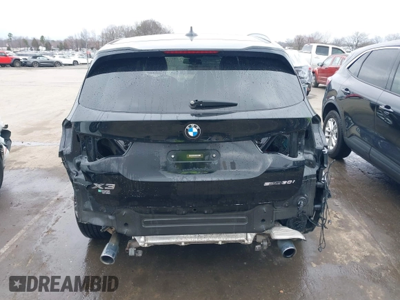 2020 BMW X3 sDrive30i with VIN 5UXTY3C01L9B58559, listed as a IAAI auction lot 41531605 with 120,594 mi miles and . Bid and sale history available at DreamBid. Image 17.
