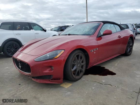 2012 Maserati GranTurismo Convertible Sport with VIN ZAM45MMA6C0064413, listed as a Copart auction lot 75126704 with NaN miles and Salvage Title. Bid and sale history available at carsss.com. Image 1.
