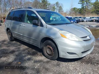 2007 Toyota Sienna CE with VIN 5TDZK23C67S096954, listed as a IAAI auction lot 41853962 with 185,852 mi miles. Bid and sale history available at carsss.com. Image 1.