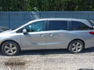 2019 Honda Odyssey EX with VIN 5FNRL6H54KB034206, listed as a IAAI auction lot 40200887 with 63,624 mi miles. Bid and sale history available at carsss.com. Image 14.