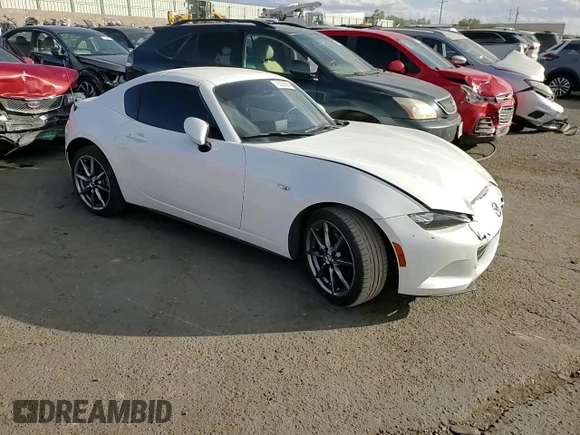 2021 Mazda MX-5 Miata Grand Touring with VIN JM1NDAM77M0455019, listed as a Copart auction lot 78058694 with 12,363 mi miles and Salvage title. Bid and sale history available at DreamBid. Image 11.