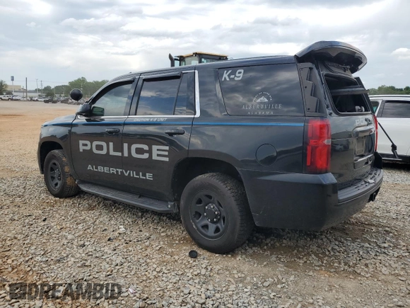 2019 Chevrolet Tahoe Commercial with VIN 1GNLCDEC8KR198072, listed as a Copart auction lot 56941625 with Not provided miles and Salvage title. Bid and sale history available at DreamBid. Image 2.