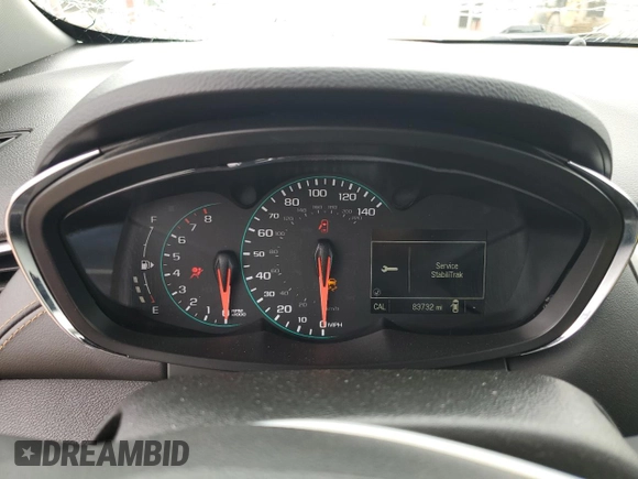 2017 Chevrolet Trax LT with VIN 3GNCJPSB5HL189154, listed as a Copart auction lot 51860095 with 83,732 mi miles and Salvage Title. Bid and sale history available at DreamBid. Image 9.