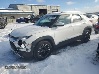 2022 Chevrolet TrailBlazer LT with VIN KL79MPSL2NB113002, listed as a Copart auction lot 45785825 with 25,892 mi miles and Salvage Title. Bid and sale history available at carsss.com. Image 1.
