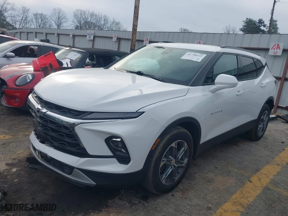 2023 Chevrolet Blazer LT with VIN 3GNKBCR48PS111822, listed as a IAAI auction lot 41790522 with 18,654 mi miles. Bid and sale history available at carsss.com. Image 17.
