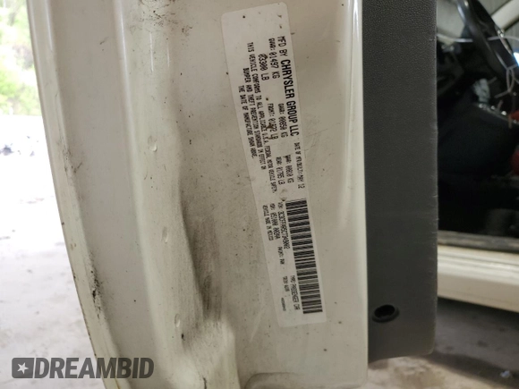 2012 FIAT 500 Pop with VIN 3C3CFFAR5CT349002, listed as a Copart auction lot 53373255 with 110,337 mi miles and Salvage title. Bid and sale history available at DreamBid. Image 12.