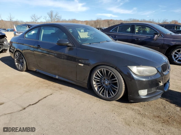 2009 BMW 3 Series 335i xDrive with VIN WBAWC73579E068505, listed as a Copart auction lot 80458404 with 123,194 mi miles and Salvage Title. Bid and sale history available at carsss.com. Image 4.
