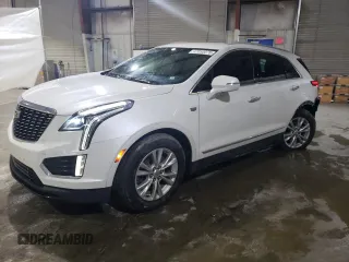 2020 Cadillac XT5 Luxury FWD z VIN 1GYKNAR42LZ188116, wystawiony jako Copart lot #47050075 z przebiegiem 76 233 mil mil oraz Szkoda całkowita • Salvage title. Historia ofert i sprzedaży dostępna na DreamBid. Obrazek 1.