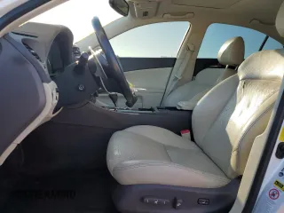 2011 Lexus IS 350 with VIN JTHBE5C29B5028050, listed as a Copart auction lot 85670554 with 138,655 mi miles and Salvage Title. Bid and sale history available at carsss.com. Image 7.
