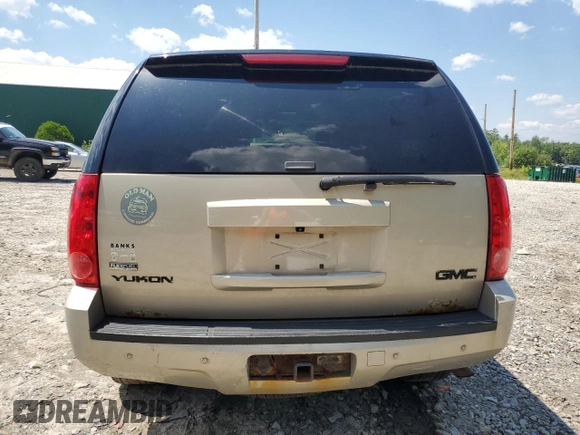 2008 GMC Yukon SLE w/3SB with VIN 1GKFK13098J129967, listed as a Copart auction lot 60289764 with 0 mi miles and Salvage Title. Bid and sale history available at carsss.com. Image 6.