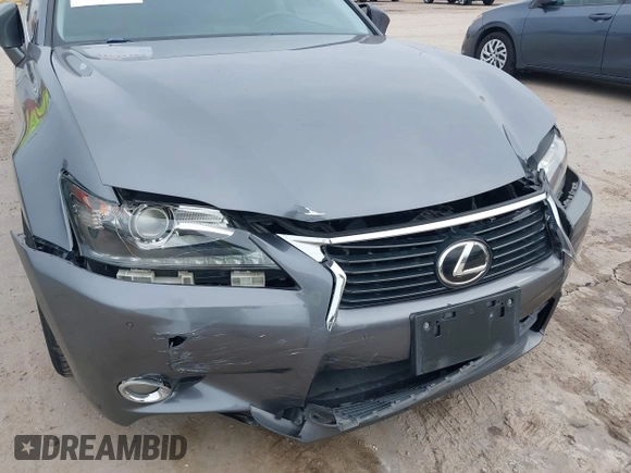 2015 Lexus GS 350 with VIN JTHBE1BL7FA018472, listed as a IAAI auction lot 41643459 with 100,096 mi miles and . Bid and sale history available at DreamBid. Image 6.