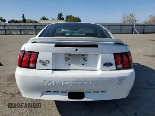 2002 Ford Mustang Standard with VIN 1FAFP40452F182431, listed as a Copart auction lot 79667594 with 66,892 mi miles and Salvage Title. Bid and sale history available at carsss.com. Image 6.
