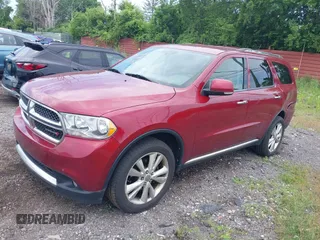 2013 Dodge Durango Crew with VIN 1C4RDJDGXDC614275, listed as a IAAI auction lot 42595022 with 171,260 mi miles and . Bid and sale history available at DreamBid. Image 17.