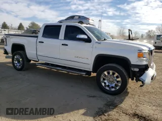 2015 GMC Sierra 2500HD available WiFi Denali with VIN 1GT120E8XFF525909, listed as a Copart auction lot 44301175 with 159,319 mi miles and Non Repairable. Bid and sale history available at carsss.com. Image 4.