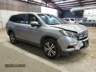 2018 Honda Pilot EX-L with VIN 5FNYF6H53JB005975, listed as a Copart auction lot 46152165 with 78,035 mi miles and Salvage Title. Bid and sale history available at DreamBid. Image 4.