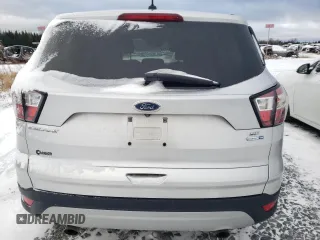 2017 Ford Escape SE with VIN 1FMCU9GD3HUD69496, listed as a Copart auction lot 81985834 with 190,248 mi miles and Salvage Title. Bid and sale history available at carsss.com. Image 6.